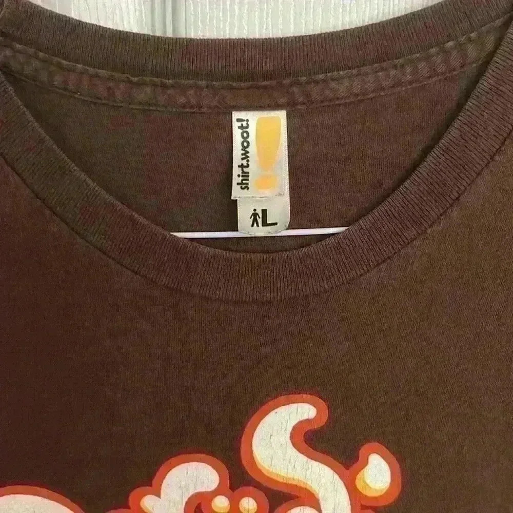 shirt.woot Schrodinger’s cat brown short sleeve tshirt - Picture 3 of 5